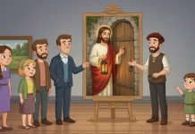 Porta sem trinco Jesus bate na porta