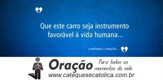 Benção a um automóvel