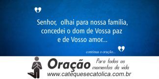 Oração pela Igreja e pela família