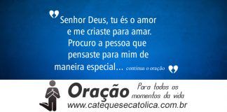 Oração para os que estão à espera de um grande amor
