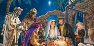 O Menino Jesus e o Papai Noel