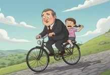 O raio da bicicleta