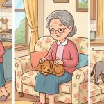 a madame e o cachorrinho