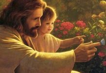 amor de Jesus e as crianças