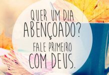 Fale com Deus como se fala com um amigo