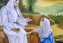 encontro da samaritana com Jesus