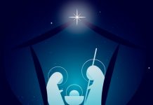 Natal jesus na manjedoura maria e josé