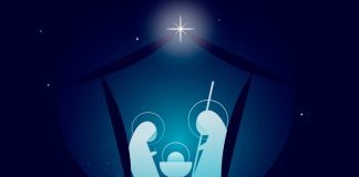 Natal jesus na manjedoura maria e josé