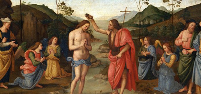 o batismo de jesus