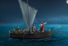 A tempestade acalmada por Jesus!