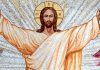 Jesus se transfigura para os disípulos no monte Tabor