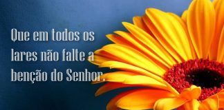 lar abençoado e feliz
