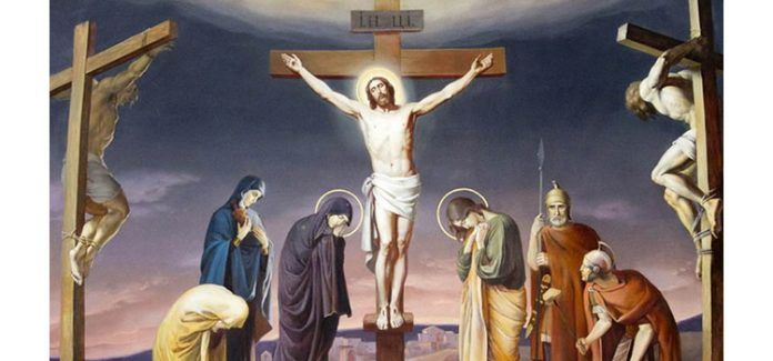 Sexta-feira Santa, Paixão de Cristo, Jesus crucificado na cruz
