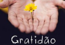 gratidão. Ser agradecidos a Deus