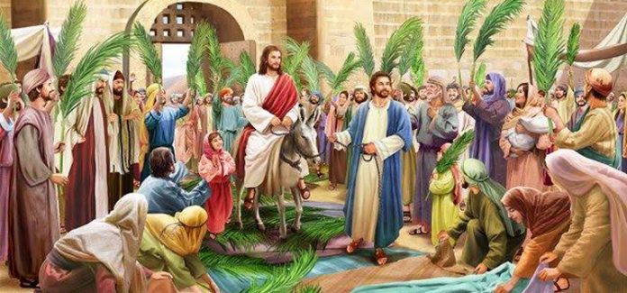 Domingo de Ramos Hosana ao Filho de Davi!