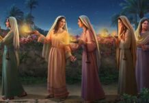 as virgens prudentes, a segunda vinda do Senhor.