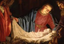 Natal do Senhor, Jesus na manjedoura.