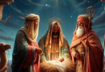 Epifania do Senhor, os reis magos visitam Jesus para adora-lo