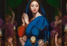 Maria na eucaristia