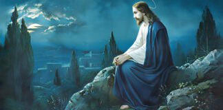 A escolha de Jesus: seguir a vontade do Pai, mesmo diante do sofrimento.
