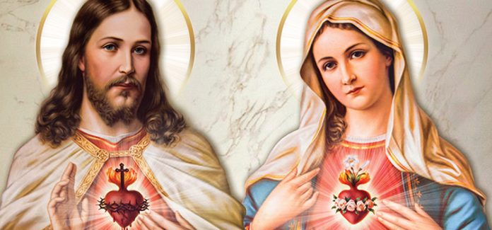 Imaculado Coração de Maria e Sagrado Coração de Jesus